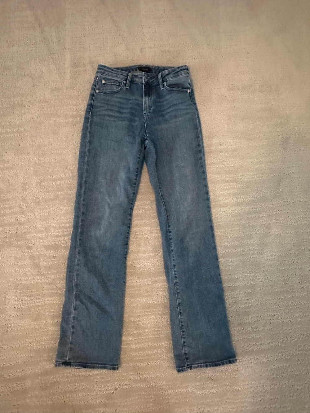 Quince Women’s Bella Stretch High Rise Straight Leg Jeans